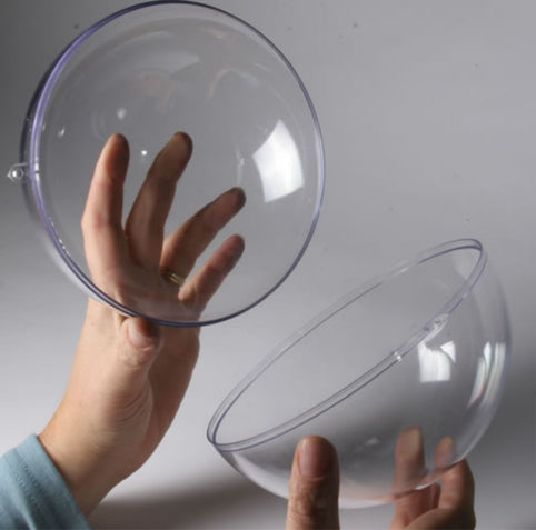 Creative Ways to Use Clear Plastic Fillable Baubles All Year Round