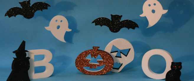 Halloween craft shapes