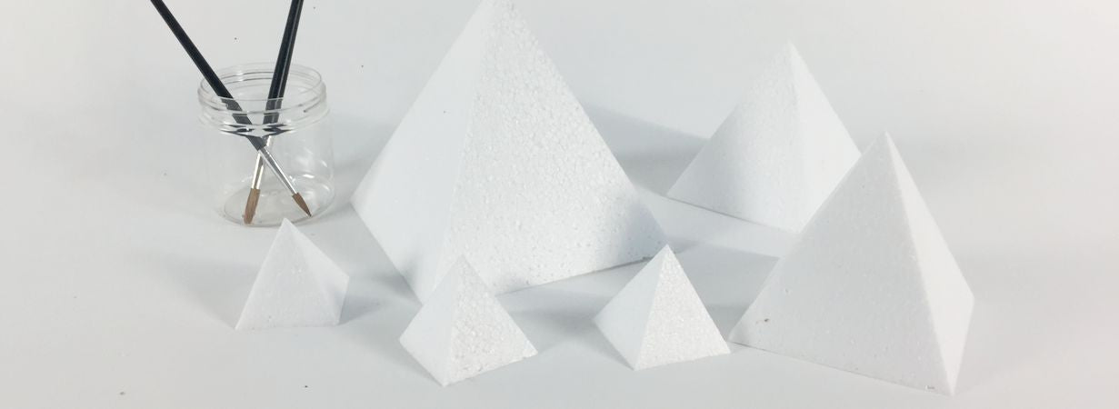 Polystyrene Pyramids