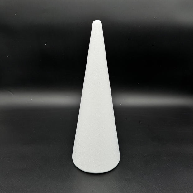 Polystyrene cone : 370 mm high - 135mm diameter base