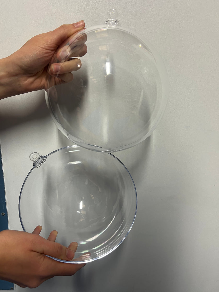 195mm diameter Clear Plastic Ball
