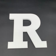 200 mm high polystyrene letters - Rockwell Bold