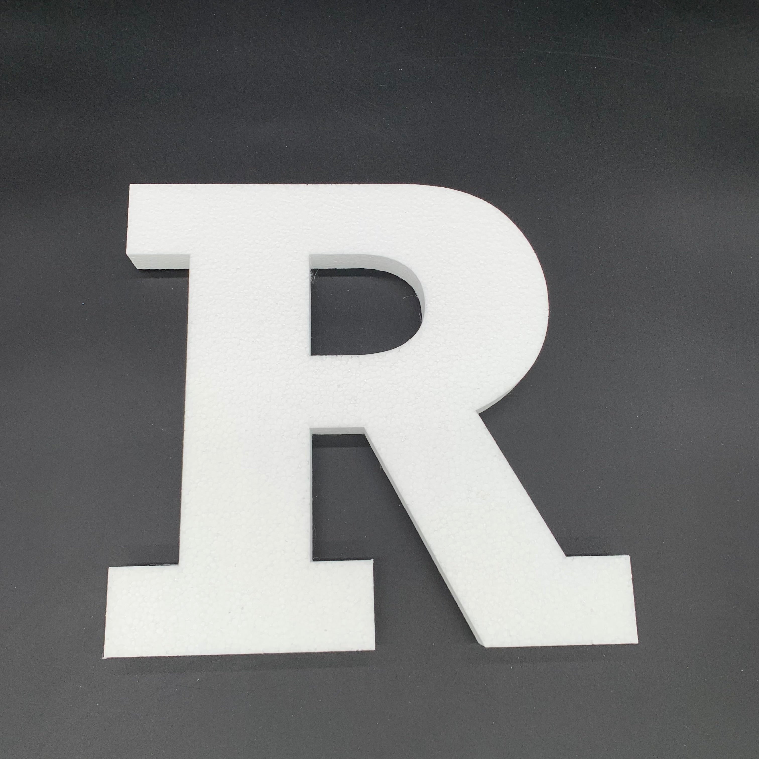 200 mm high polystyrene letters - Rockwell Bold
