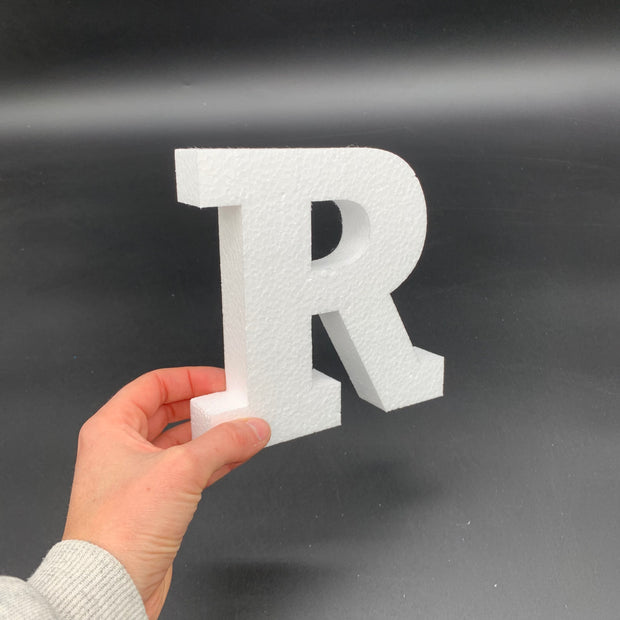 150 mm high polystyrene letters - Rockwell Bold