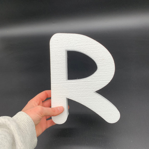 250 mm high polystyrene letters - Comic Sans