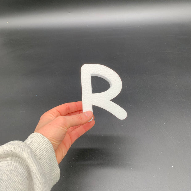 100 mm high polystyrene letters - Comic Sans