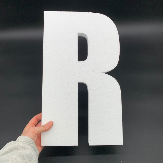 380 mm high polystyrene letters - Impact Condensed