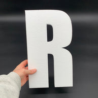 300 mm high polystyrene letters - Impact Condensed