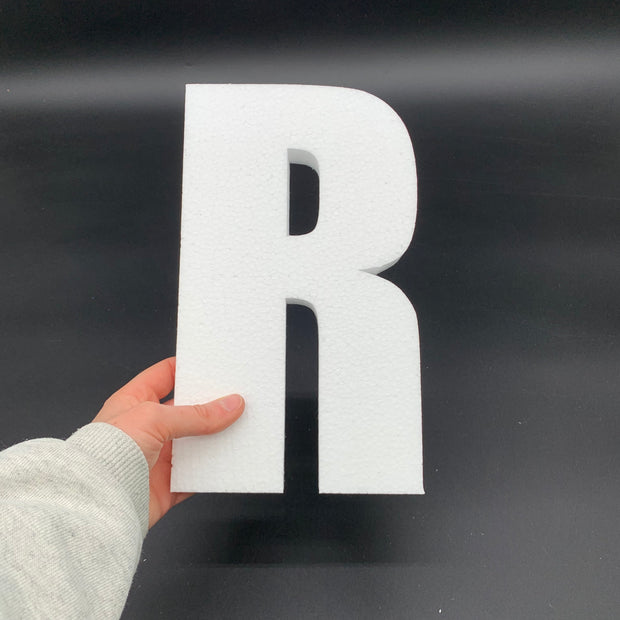 250 mm high polystyrene letters - Impact Condensed