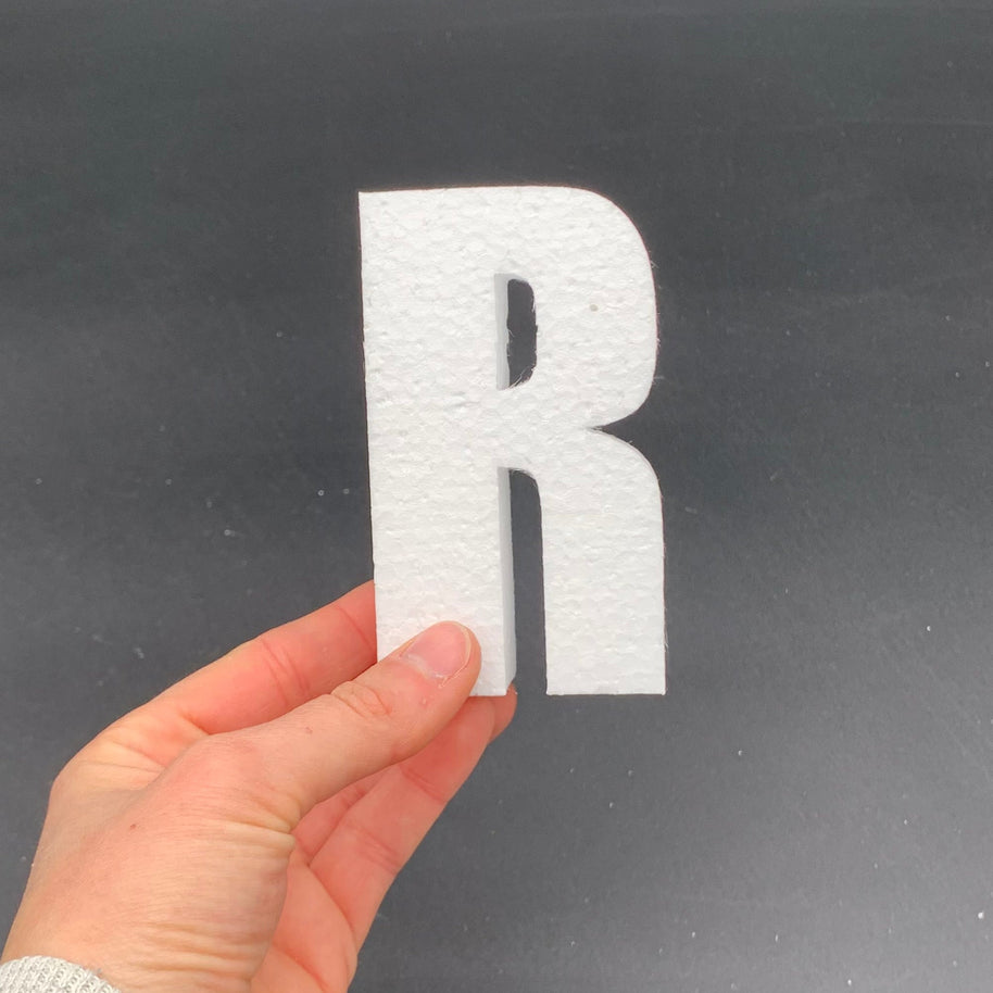 100 mm high polystyrene letters - Impact Condensed