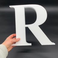 300 mm high polystyrene letters - Times New Roman Bold
