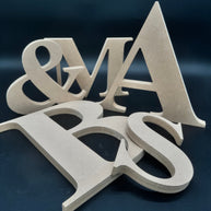 MDF Wooden Letters size 300mm