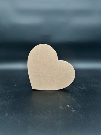MDF Wooden Heart size 100mm to 380mm
