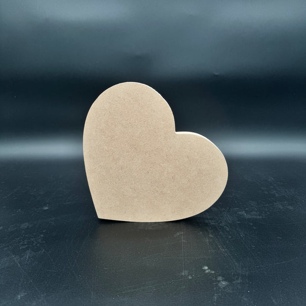 MDF Wooden Heart size 100mm to 380mm