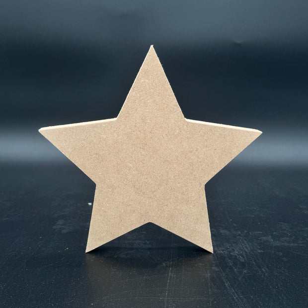 MDF Wooden Stars size 100mm to 380mm