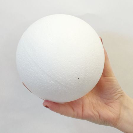 120mm polystyrene ball - pack of 10