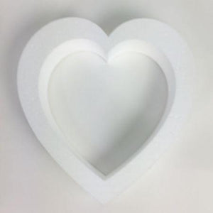 60mm polystyrene 2d Heart