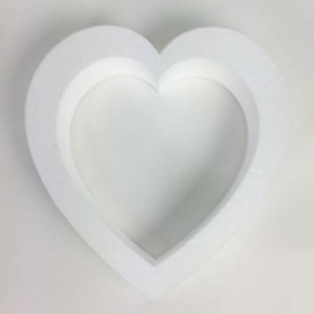 250mm polystyrene 2d Heart