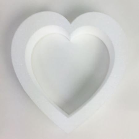 120mm polystyrene 2d Heart