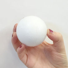 60mm polystyrene ball - Pack of 15