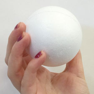70mm polystyrene ball - pack of 15