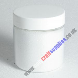 Clear ( frost ) Glitter - 180g pot.
