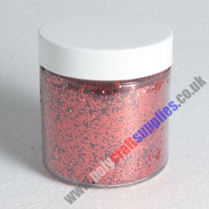 Red Glitter - 200g pot.