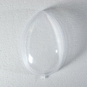 120 mm tall clear plastic "fillable" EGG