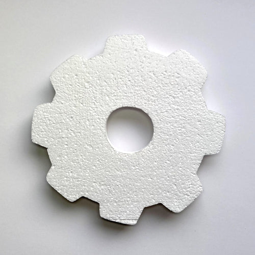 Polystyrene 2D Cog - Design 3