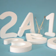 Comic Sans -  100 mm high polystyrene letters