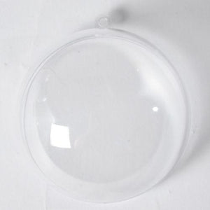 pack of 10 120mm Clear Plastic Balls
