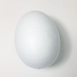 100 mm tall polystyrene egg