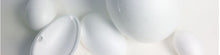 120 mm tall polystyrene egg