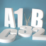 150 mm high polystyrene letters - Impact Condensed