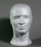 Polystyrene Male Head