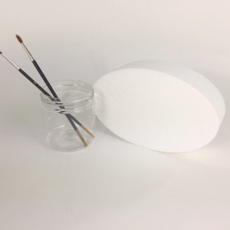 180mm polystyrene Oval