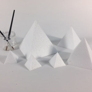 Polystyrene pyramid - 60 mm high