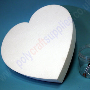 50mm polystyrene 2d Heart