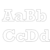300 mm high polystyrene letters - Rockwell