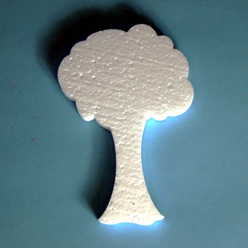 150mm polystyrene Oak Tree
