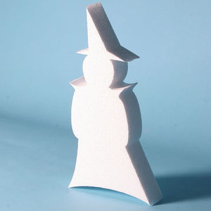 280 mm high - Polystyrene Witch.